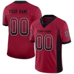Jersey Mesh Custom Fashion Football Drift Black-White Cardinal Jersey Mesh Custom Fashion Football Drift Black-White Cardinal