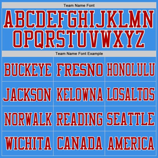 Mesh Authentic Custom Football Red-White Powder Jersey Blue Mesh Authentic Custom Football Red-White Powder Jersey Blue