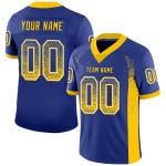 Fashion Royal Custom Drift Jersey Mesh Yellow-White Football Fashion Royal Custom Drift Jersey Mesh Yellow-White Football