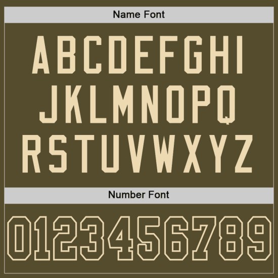 Authentic Jersey Custom Salute To Olive-Cream Mesh Football Olive Service Authentic Jersey Custom Salute To Olive-Cream Mesh Football Olive Service