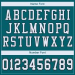 Football Authentic Teal Custom White-Black Mesh Jersey Football Authentic Teal Custom White-Black Mesh Jersey
