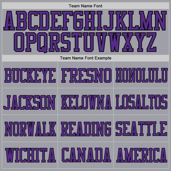 Purple-Black Football Authentic Light Gray Jersey Custom Mesh Purple-Black Football Authentic Light Gray Jersey Custom Mesh
