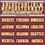 Jersey Mesh Custom White-Gold Authentic Burgundy Football Throwback Jersey Mesh Custom White-Gold Authentic Burgundy Football Throwback