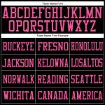 Football Custom Neon Green-Pink Black Jersey Mesh Authentic Football Custom Neon Green-Pink Black Jersey Mesh Authentic