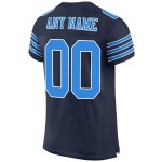 Blue-White Jersey Powder Mesh Custom Football Navy Authentic Blue-White Jersey Powder Mesh Custom Football Navy Authentic