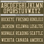 Authentic Jersey Custom Salute To Olive-Cream Mesh Football Olive Service Authentic Jersey Custom Salute To Olive-Cream Mesh Football Olive Service