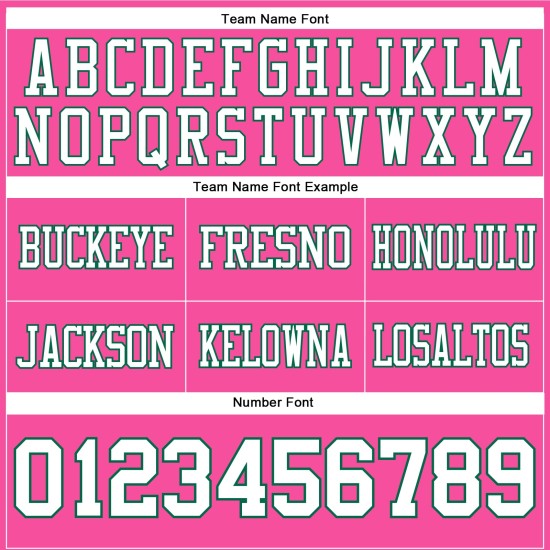 Football Green Jersey Custom Mesh Pink Authentic White-Kelly Football Green Jersey Custom Mesh Pink Authentic White-Kelly