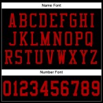 Mesh Authentic Red Black Custom Football Jersey Mesh Authentic Red Black Custom Football Jersey