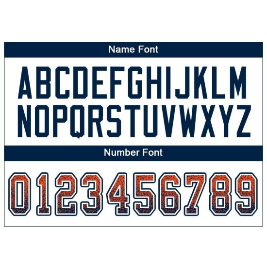 Orange Mesh Football Navy-White Fashion Custom Jersey Drift Orange Mesh Football Navy-White Fashion Custom Jersey Drift